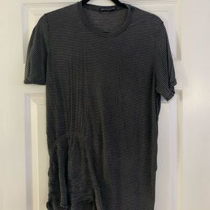 Brandy Melville’s Grey striped shirt